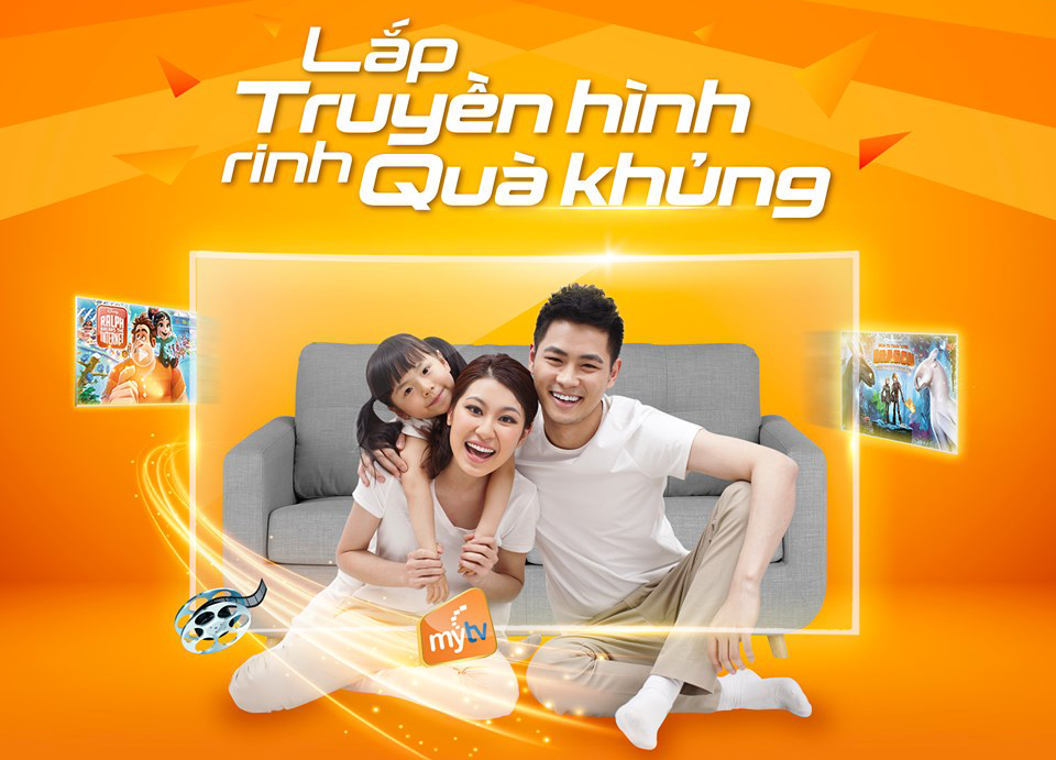 🍾🍾🍾 Lắp truyền hình, 3 khách hàng tại TP.HCM ẵm trọn bộ giải thưởng giá trị