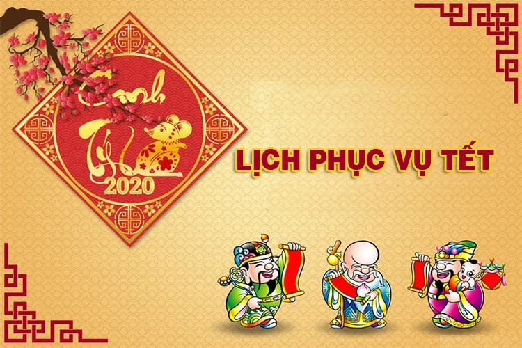 Lịch phục vụ tết 2020 tại các tổng đài và điểm giao dịch VNPT Hà Nội