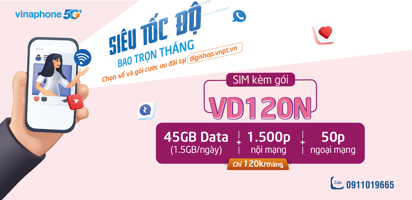 SIM KEM GOI VD120N