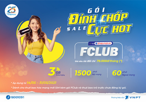 Đăng ký mua gói cước Fclub online