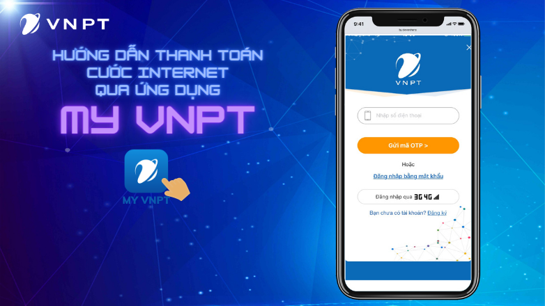 Thanh toán cước Internet qua ứng dụng My VNPT chỉ trong 1 nốt nhạc
