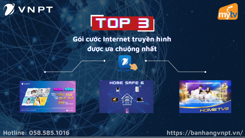 Top 3 gói cước Internet truyền hình VNPT được ưa chuộng nhất