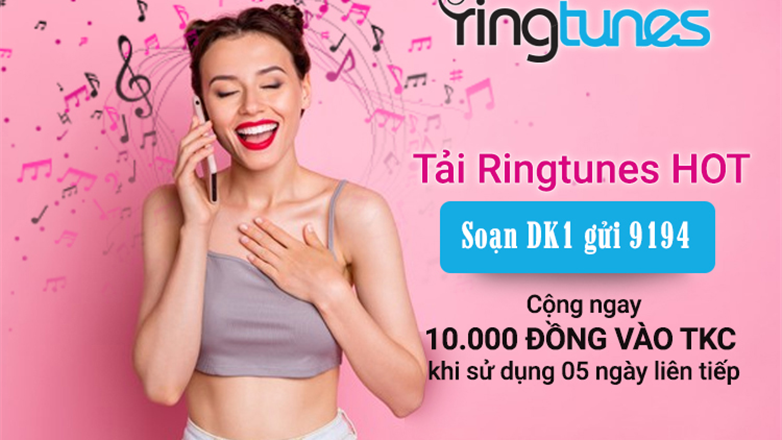 Hướng dẫn cách cài nhạc chờ VinaPhone - Ringtunes