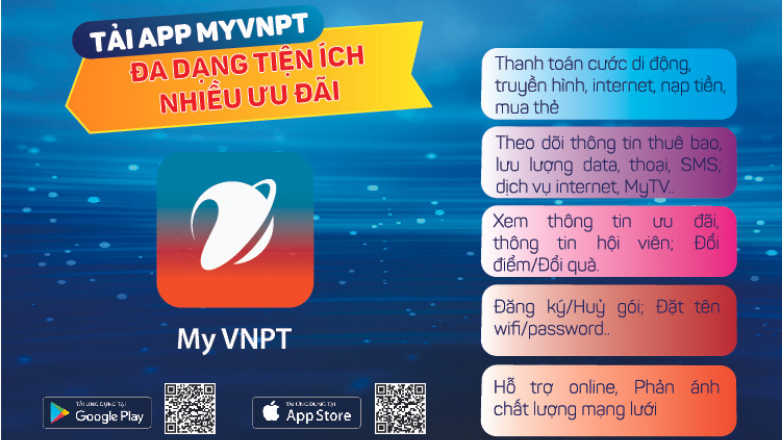 Đăng nhập ứng dụng My VNPT để trải nghiệm những tiện ích dịch vụ