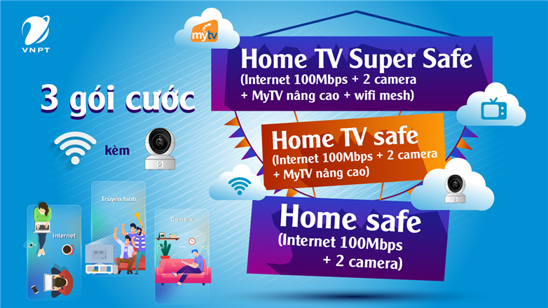 3 gói cước Internet kèm camera của VNPT và các lưu ý khi lựa chọn