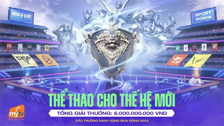 Truyền hình MyTV phát sóng chính thức giải Đấu Trường Danh Vọng mùa Đông 2022