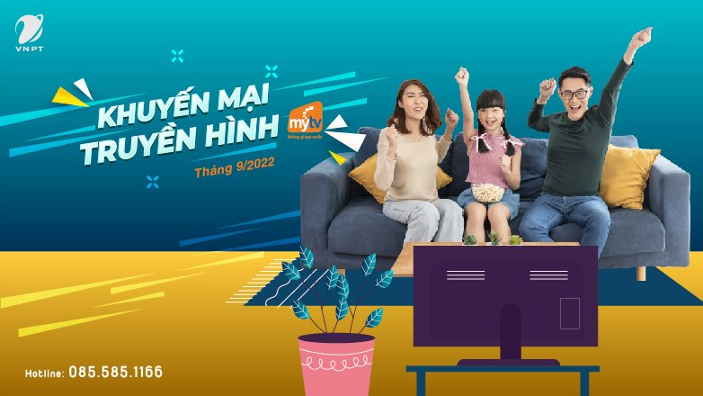 Truyền hình MyTV khuyến mãi tháng 09/2022