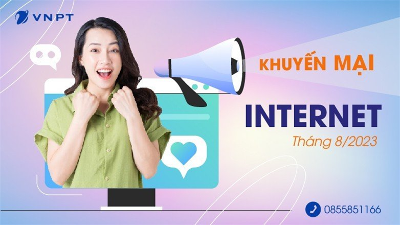 Khuyến mại lắp mạng VNPT tháng 8/2023 