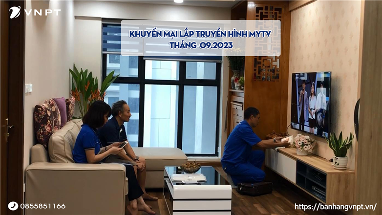 Khuyến mại lắp truyền hình MyTV tháng 09/2023
