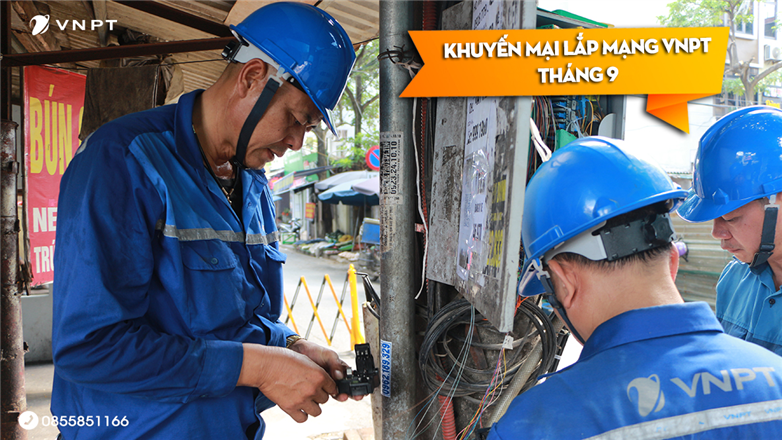 Khuyến mại lắp mạng Internet VNPT tháng 9/2023 