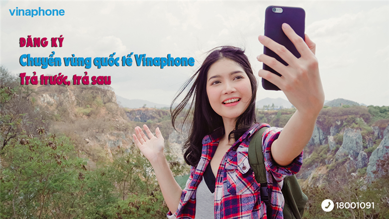 Cách đăng ký chuyển vùng quốc tế sim VinaPhone trả trước, trả sau