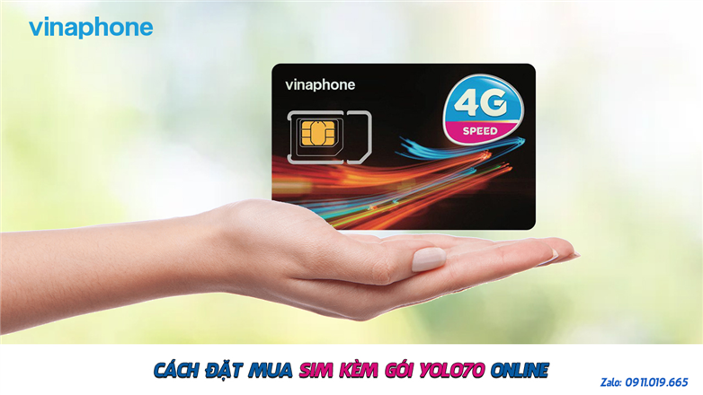 Cách đặt mua sim kèm gói YOLO70 Vinaphone online đơn giản nhất