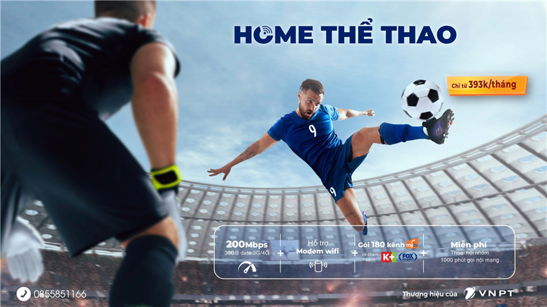 Gói Home Thể Thao của VNPT có gì hấp dẫn?