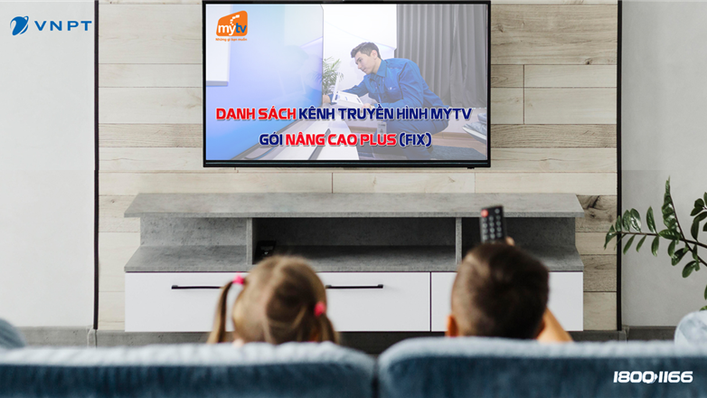 Danh sách kênh truyền hình MyTV Fix - Gói nâng cao Plus