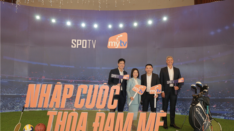 Hai kênh thể thao SPOTV và SPOTV2 chính thức phát sóng độc quyền trên MyTV