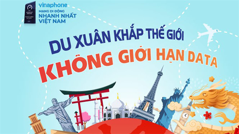 Du xuân Tết 2024, Data Roaming không giới hạn với ưu đãi siêu khủng từ VinaPhone