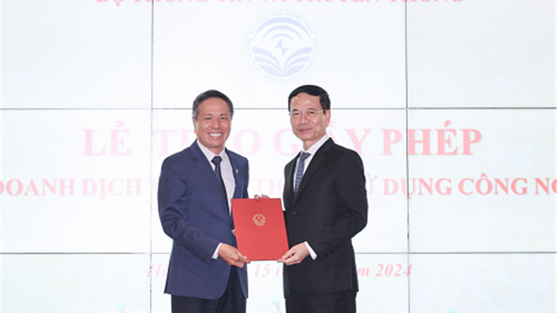 VNPT nhận giấy phép kinh doanh dịch vụ 5G