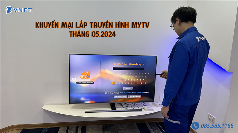 Khuyến mại lắp đặt truyền hình MyTV tháng 5.2024