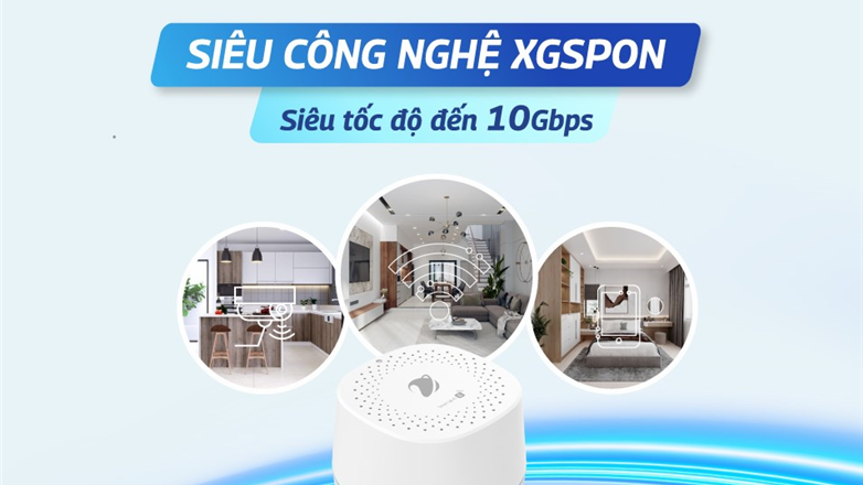 VNPT tiên phong cung cấp đường truyền Internet thế hệ mới XGSPON