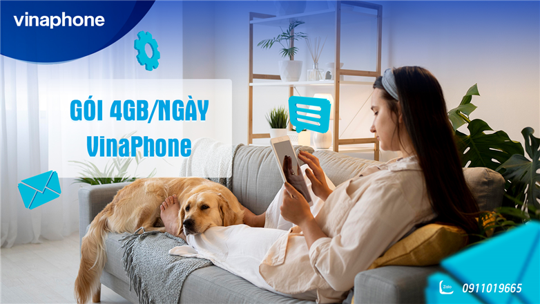 Danh sách gói cước 4GB 1 ngày của VinaPhone