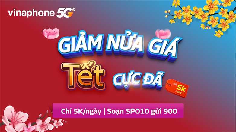 Giảm nửa giá - Tết cực đã