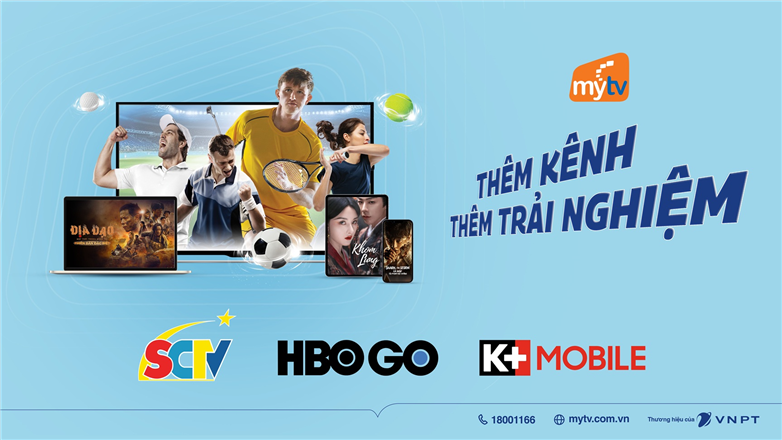 Thêm kênh, thêm trải nghiệm với gói ADDON trên truyền hình MyTV Mobile