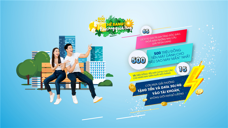 Hè sang rộn ràng quà tặng